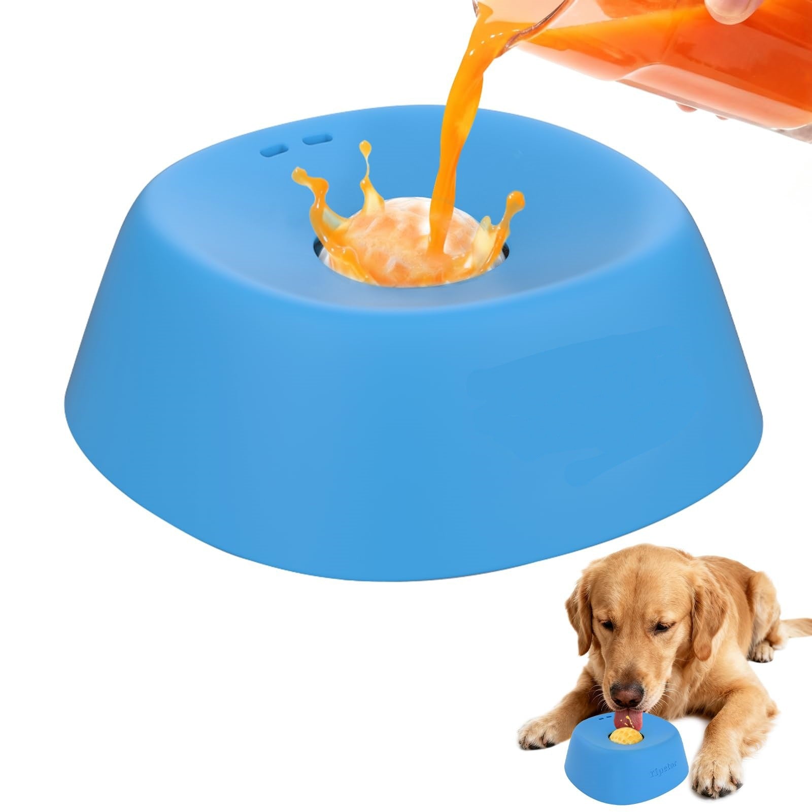 WhizePet™ Rolling Treat Bowl – Slow Feeder & Boredom Buster