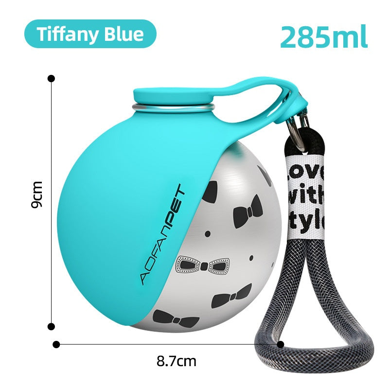 WhizeDrink™ — Portable Stainless Steel Pet Travel Sphere